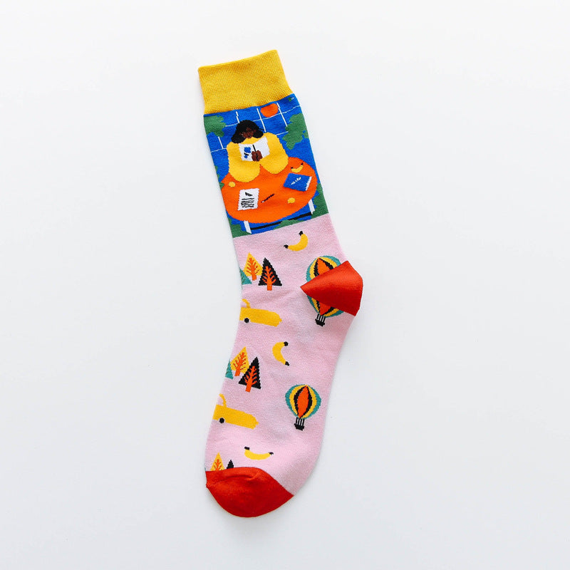 Japanese Colourful Smiling Socks® 5-Pack